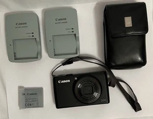 Canon PowerShot S95 Black Compact Digital camera. Extra Accessories - Picture 1 of 3
