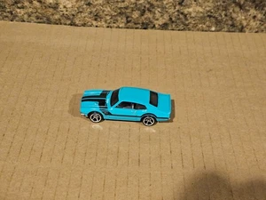 Hot Wheels 1971 Ford Maverick Grabber Aqua Teal Loose '71 - Picture 1 of 5