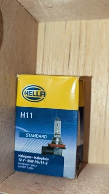 Hella H11 Standard Halogen 12V X1  Headlight Bulb. - Image 1 of 3