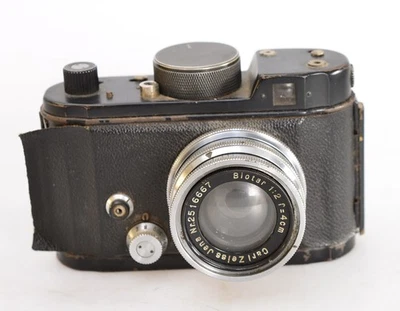 ROBOT II schwarz 24er-Aufzug + Biotar 1:2 f=4cm Carl Zeiss Jena ⭐ RARE ⭐✅ (8123) - Bild 1 von 4