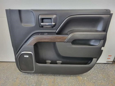 "Sierra RH 2017 pasajero puerta delantera moldura panel Denali negro" Foto 1 de 4