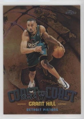 1998-99 Topps Chrome Coast to Coast Grant Hill #CC4 HOF - Image 1 of 2