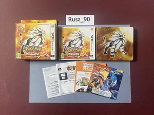 Pokemon Sun Fan Steelbook Edition Nintendo 3DS PEGI 7 UK PAL IN VERY GOOD COND - Picture 1 of 23