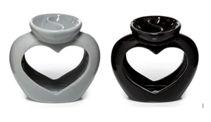 Eden Duftlampe für Öl und Wachs Raumduft schwarz oder grau - Bild 1 von 9