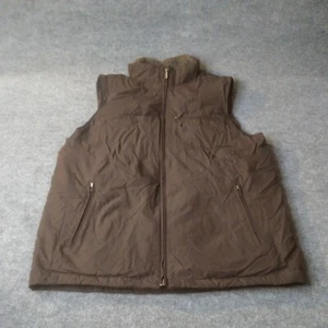 Eddie Bauer gesteppte Gänsedaunenweste Herren Large Tall braun - Bild 1 von 11