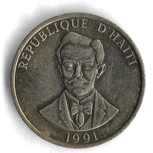 1991 Haiti 20 Centimes World Coin - KM# 152 - Picture 1 of 2