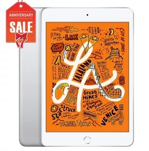 Apple iPad Mini (5th Generation) 64GB, Wi-Fi, 7.9in - Silver - Good - Picture 1 of 2