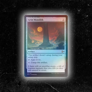 FOIL - Grim Monolith - Custom Magic: The Gathering Card - High-Quality - Picture 1 of 6