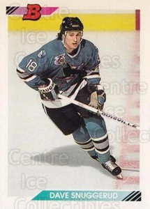 1992-93 Bowman #309 Dave Snuggerud - Picture 1 of 1