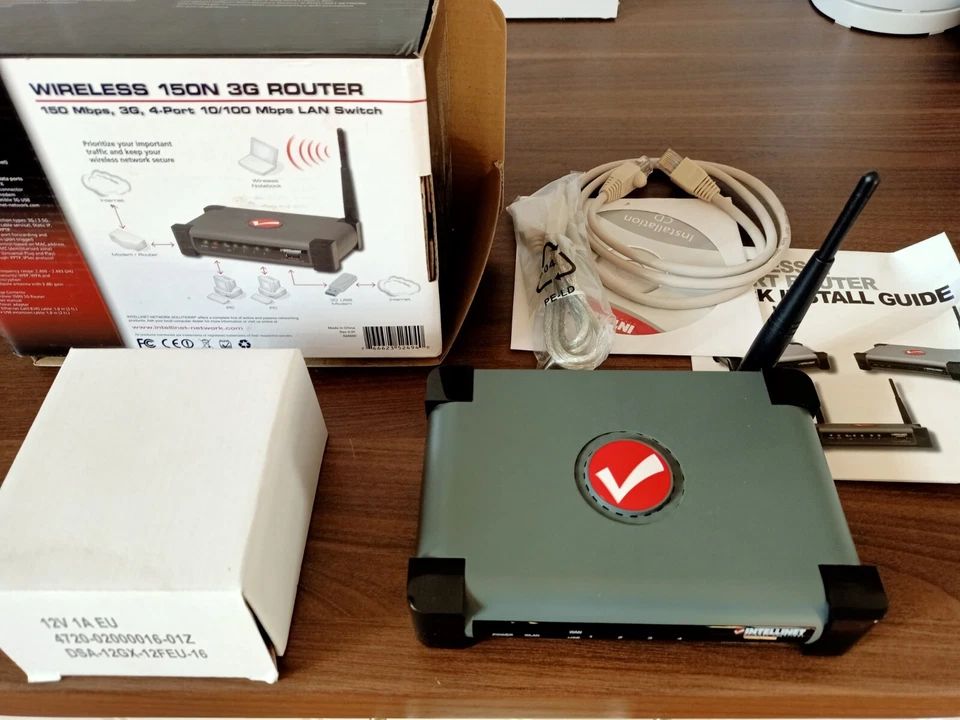 Wireless 150N 3G Router - Intellinet - Immagine 1 di 1