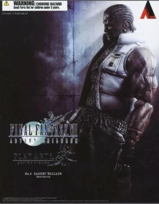 Figura Square Enix Final Fantasy Adviento Niños Barret Wallace Play Arts Kai Foto 1 de 4