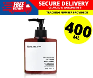 Grace And Glow: Soluzione Schiarente Oppio Nero Lavaggio Corpo -400ml - Foto 1 di 8