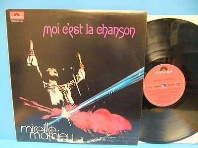 Mireille Mathieu Moi C'est La Chanson 1973 Import Record Polydor 2424 084 Canada - Image 1 of 4