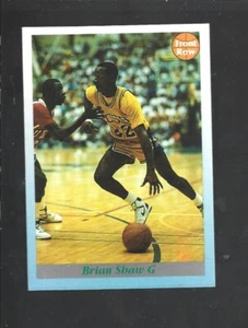 1991-92 Front Row #87 Brian Shaw RC, Los Angeles Lakers - Picture 1 of 2