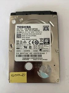 MQ01ABF050 - 500GB 5400RPM Sata 2.5 Hard Drive - Picture 1 of 2