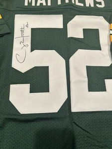 CLAY MATTHEWS - Green Bay Packers - Signed On Field Authentic Jersey - Picture 1 of 6