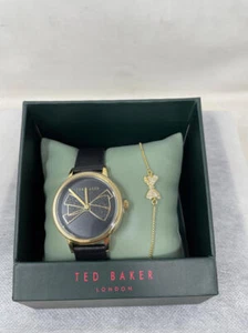 Ted Baker Londer Women's Phylipa 36mm Leather Strap Watch & Bracelet BKGFW24029I - Picture 1 of 4