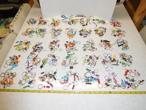 HUGENORMOUS! 354 Beautiful Handmade Beads, Shells, Etc. Key Chains HUGENORMOUS! - Picture 1 of 12