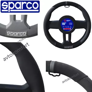 Sparco Sport Steering Wheel Cover Protector 38 cm Diameter For Car - Picture 1 of 7