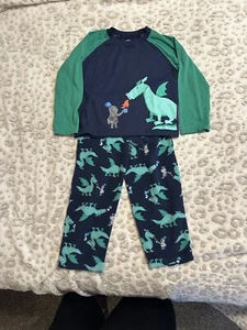 Just One You Snug Fit Pajama Set Dragons Sz 5t T6 - Picture 1 of 5