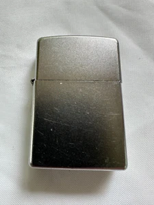 SILVER PLATE ZIPPO CIGARETTE LIGHTER - Picture 1 of 5