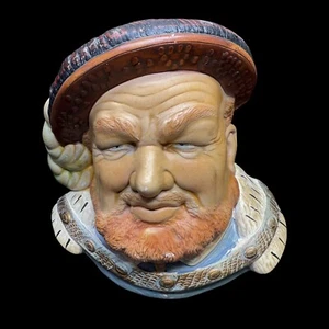 Vintage Legends Chalkware Head King Henry VIII England Wall Plaque READ - Picture 1 of 18