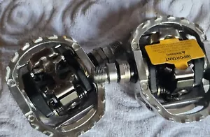 NUEVO DE LOTE ANTIGUO SHIMANO PD-M545 Híbrido SPD Plataforma sin clip Ciclismo Pedales Bicicleta Talla 9/16 - Imagen 1 de 17