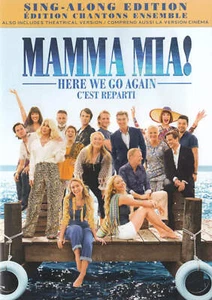 Mamma Mia - Here We Go Again (Sing-Along Edition) (Bilingual) DVD - Picture 1 of 3