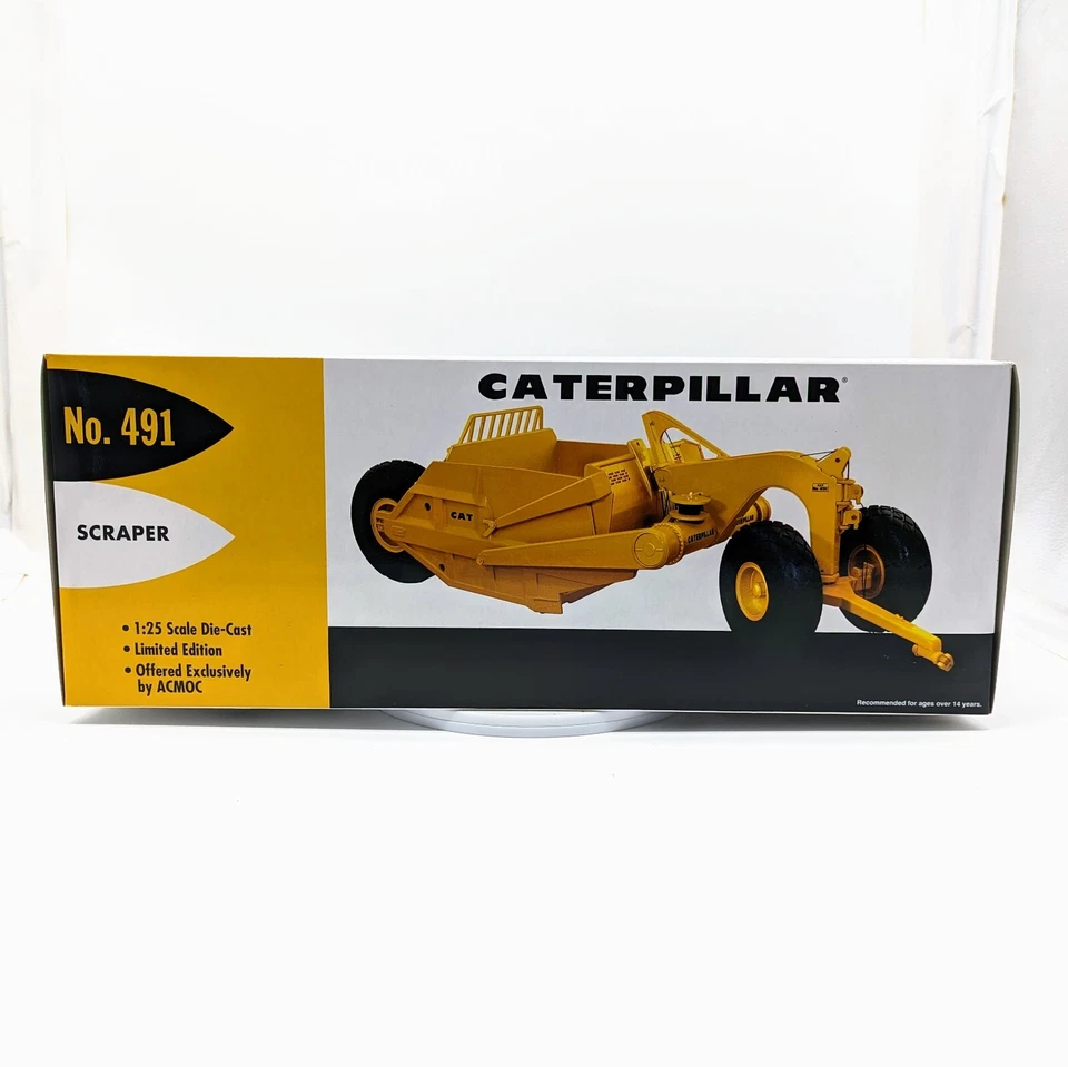 1/25 Caterpillar No. 491 Scraper First Gear Fits D9E CAT Dozer MINT! - Image 1 of 4