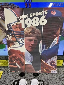 1986 NBC Sports Catalog Dan Marino Promotional Calendar RARE - Picture 1 of 8