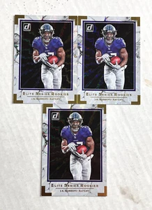 J.K. DOBBINS LOT OF 3 2020 Panini Donruss Elite Series SP RC REFRACTORS #ESR-JD! - Bild 1 von 2