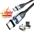 PD 60W USB-C Magnet Schnell Ladekabel QC4.0 Typ-C iPad Macbook iPhone Micro USB