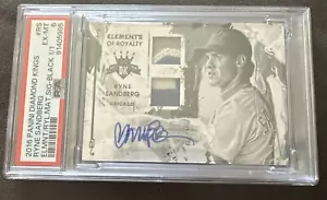2016 Panini DK Ryne Sandberg elements of royalty auto patch 1/1 Rare🔥 - Picture 1 of 8