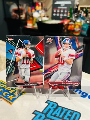 2023 TOPPS COMPOSITE ELI MANNING FINEST #218 RESURGENCE #69 NEW YORK GIANTS - Image 1 of 2