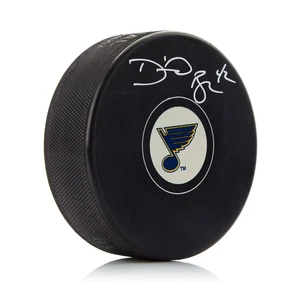 David Backes St Louis Blues Autographed Hockey Puck - Picture 1 of 1