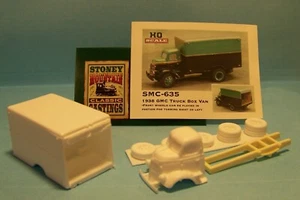SMC-635 1938 GMC Truck Box Van HO-1/87 Scale White Resin Kit unfinished - Picture 1 of 1