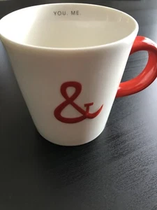 Starbucks Coffee Mug You And I  2012 Red And White 14 oz In Original Package - Picture 1 of 6