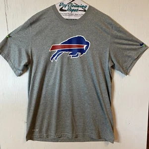 Nike NFL Team Buffalo Bills T-Shirt Grigio Uomo Taglia Large - Foto 1 di 7