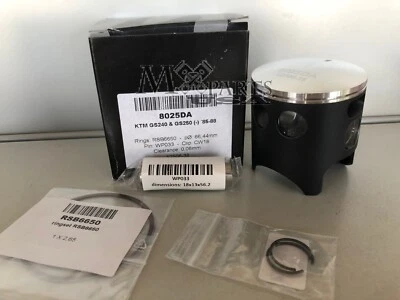 KTM250 KTM240 KTM 240 250 GS MX MXC Wossner Piston Kit 1985 86 87 1988 66.44 mm Foto 1 de 2