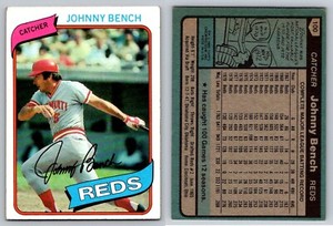 1980 TOPPS Baseball - Base Cards (1-250) - U Pick Complete Your Set