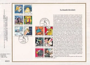 Document Philatélique A4 CEF timbr 1988 bande dessinée BD TARDI LOB BILAL REISER - Picture 1 of 1