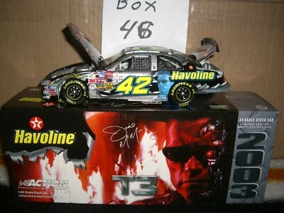 Dodge Action Nascar 2003 #42 Jamie McMurray Havoline Terminator 3 em escala 1/24 - Imagem 1 de 3