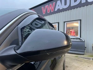 Audi A6 C7 2012 puerta lateral del pasajero/espejo retrovisor ala (izquierdo) Ly9B negro brillante - Imagen 1 de 10