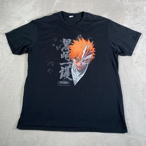 Bleach Shirt Herren XL schwarz Ichigo Kurosaki Hollow Anime Shonen Jump Grafik Tee - Bild 1 von 11