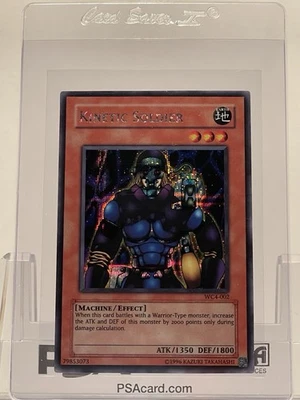 2004 Yu-GI-Oh! World Championship Promo Kinetic Soldier WC4-002 - Grade Ready - Image 1 of 4