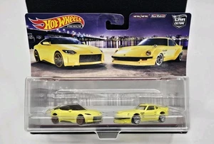 Confezione due Hot Wheels Premium Car Culture 2022 Nissan Z Proto e Fairlady Z - Foto 1 di 5