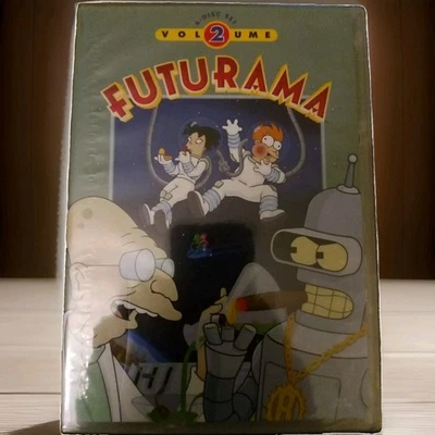 Futurama Volume 2 19 Episodes 4-Disc DVD Set Brand NEW 🆕 SEALED - Image 1 of 2