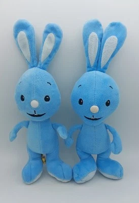 Kikaninchen Hase Blau Blue Simba Kika Kuscheltier Stofftier Plüschtier ca 30 cm - Bild 1 von 4