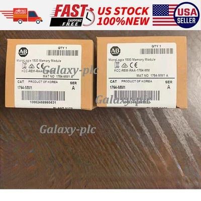 New Factory Sealed AB 1764-MM1 MicroLogix 1500 8K Word Memory Module 1764MM1 - Image 1 of 4