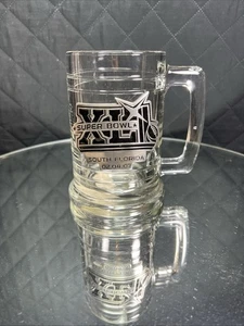 New Super Bowl XLI (41) Colts vs Bears beer mug glass Football stein 02-04-07 - Picture 1 of 15